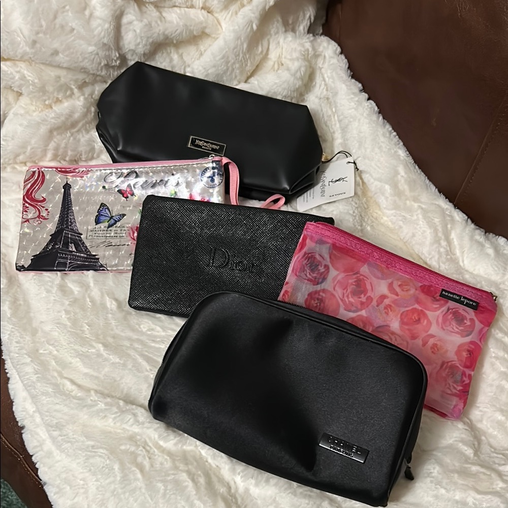 Chanel/Yves St. Laurent/Dior/Nanette LaPore Cosmetic Bags